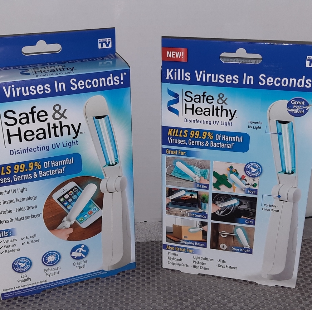 SOLD Safe & Healthy™️ UV disinfecting light